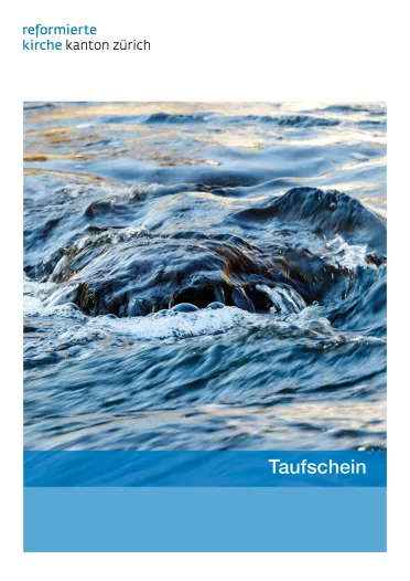 Taufschein Wasser